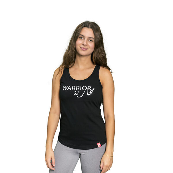 Warrior Womens Black Tank Top Thumbnail